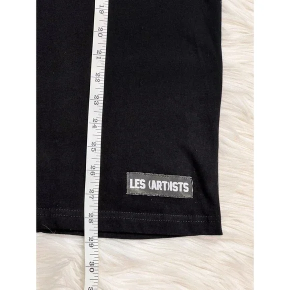 Les Artists Unisex NIGO 70 T-Shirt Black Short-sleeve Jersey Streetwear Size M - Picture 7 of 10